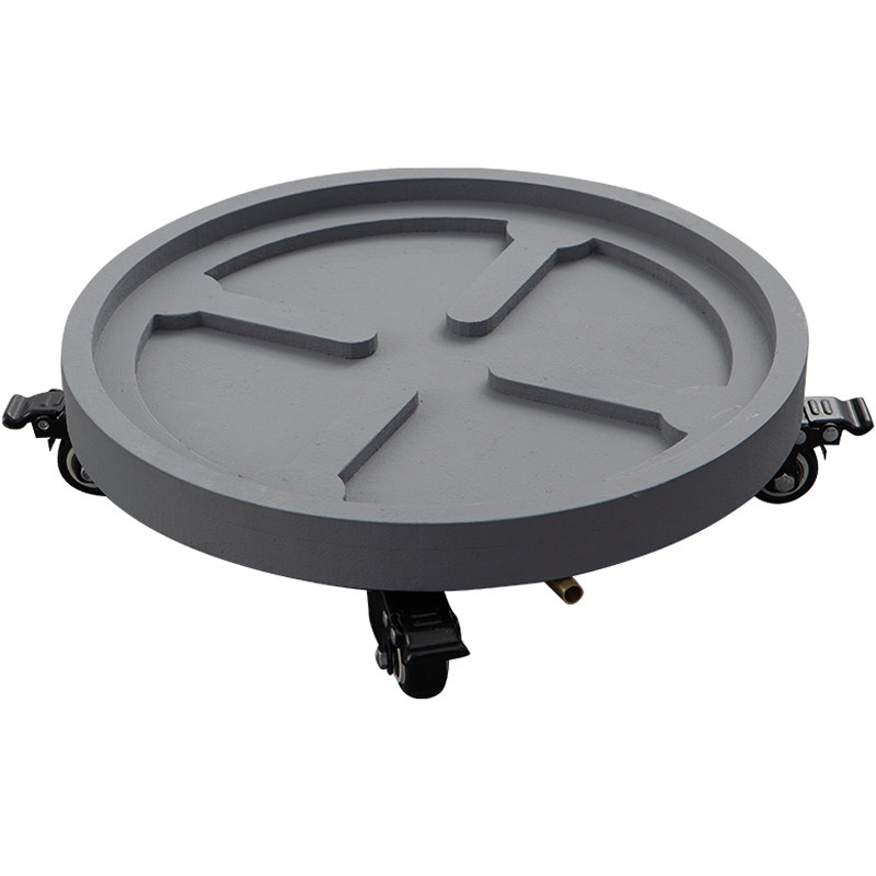 仿水泥花盆带轮移动托盘花托圆形加厚深滚轮包邮垫底座万向轮家用,淘宝优惠券,粉丝福利购,淘宝优惠卷