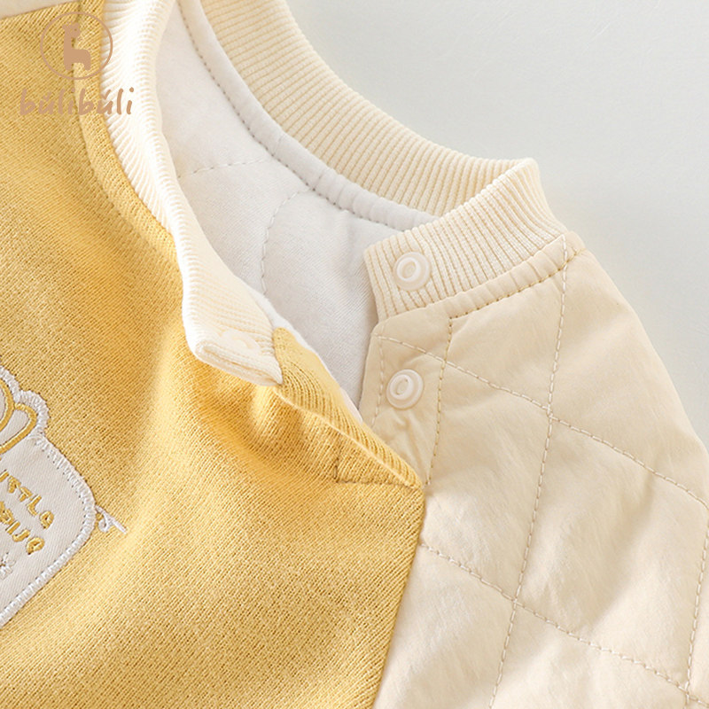 婴幼儿童套装秋冬装2024新款宝宝薄棉夹棉卫衣卫裤秋冬保暖两件套,淘宝优惠券,粉丝福利购,淘宝优惠卷