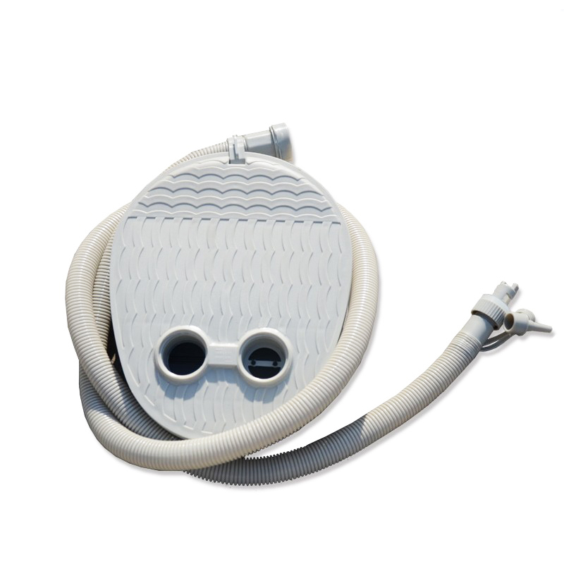 橡皮艇充气泵钓鱼船充气船皮划艇橡皮船冲锋舟脚踩加厚大号打气筒 - 图3