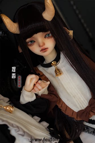FairyCastle幻城人形 bjd四分女娃 定做  提香 半眠 FC娃社4分bjd - 图1