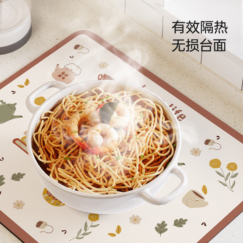 矽藻泥厨房台面沥水垫洗手台洗碗吸水凉垫水龙头沥水垫免洗厨房地,淘宝优惠券,粉丝福利购,淘宝优惠卷