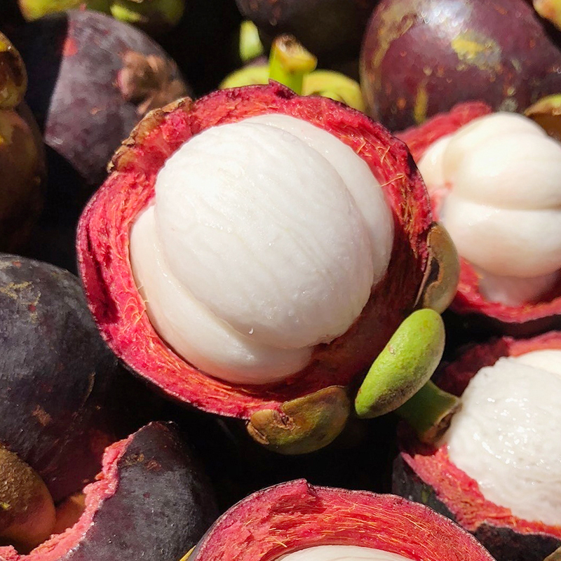 晨洁旗舰店山竹新鲜水果包邮泰国进口山足当季5斤整箱孕妇热带特产0