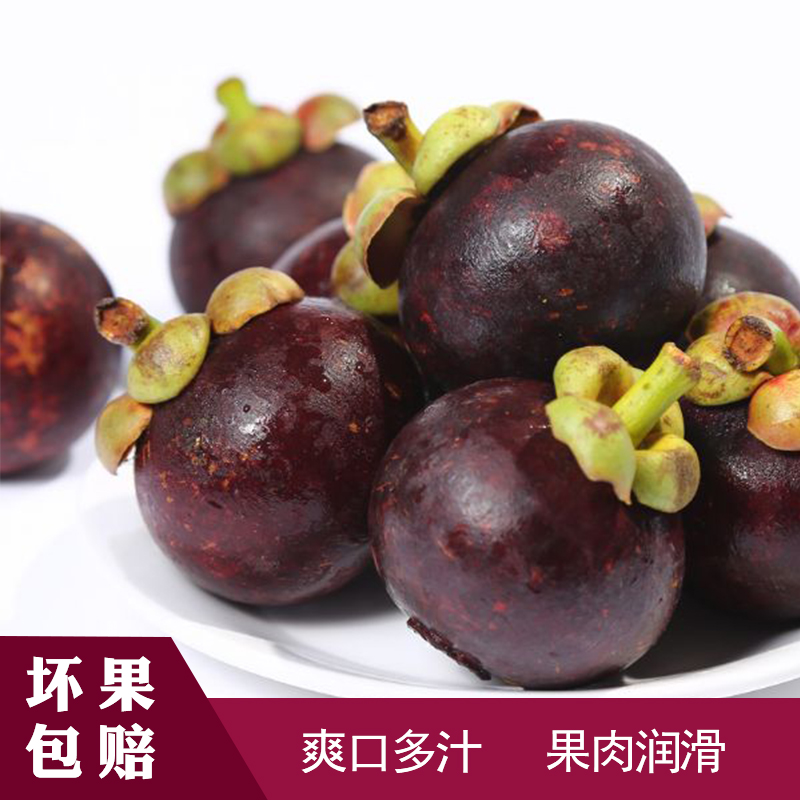 晨洁旗舰店泰国进口山竹精选大果整箱5斤装新鲜水果 孕妇水果坏果包赔0