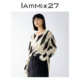Iammix27 round neck loose knitted pullover