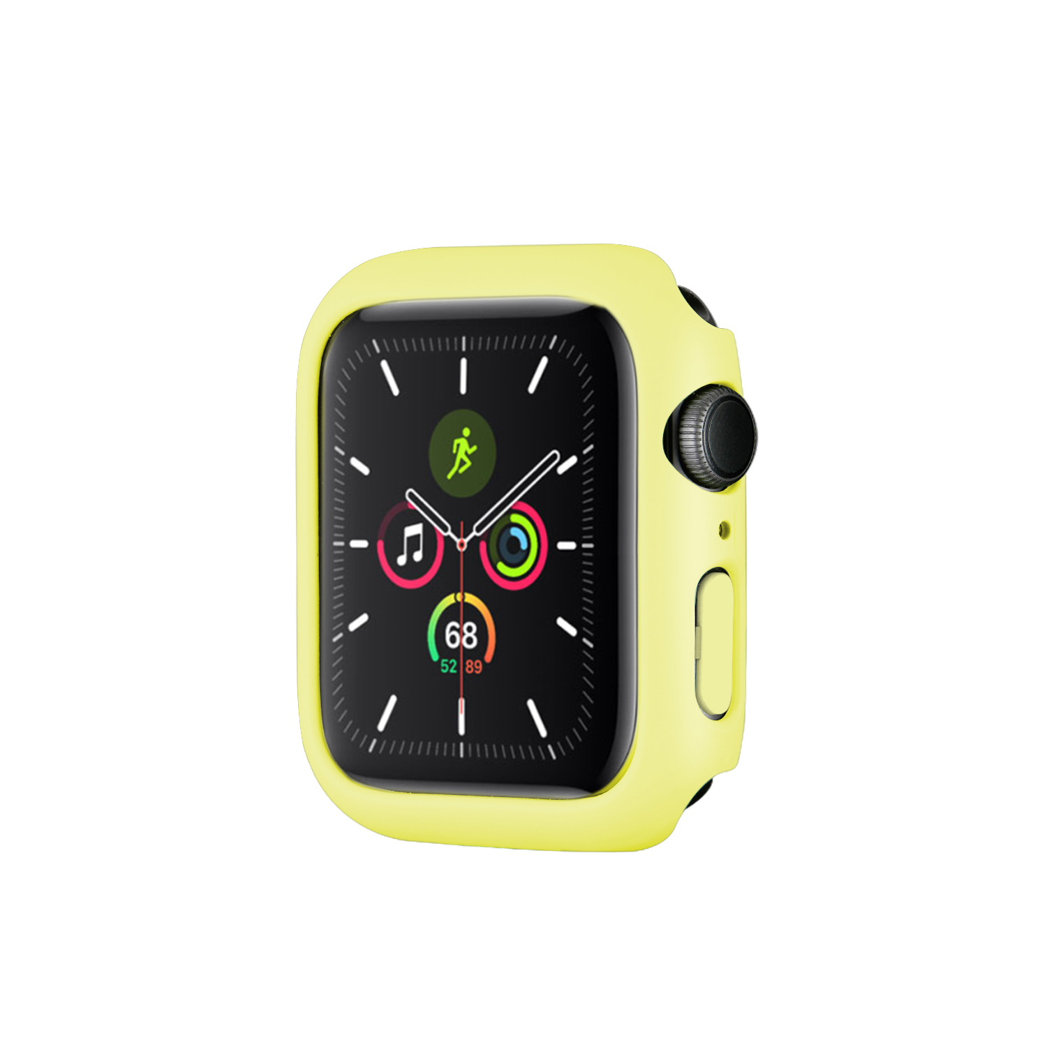 适用苹果手表7/6/5/SE代iwatch40/44mm多彩pvc半包壳硬壳保护套apple watch9/8代49/45mm轻薄防摔保护壳ultra-图3