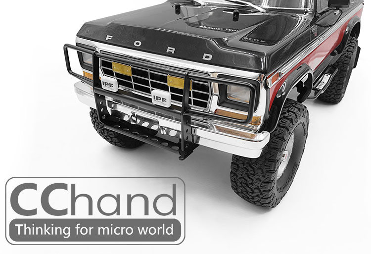 CChand TRX-4  BRONCO 金属“Ranch”前保险杠 - 图0