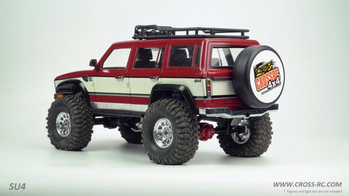 CROSSRC DEMON SU4 1/10硬壳高仿真吉普攀爬车4X4 KIT - 图2