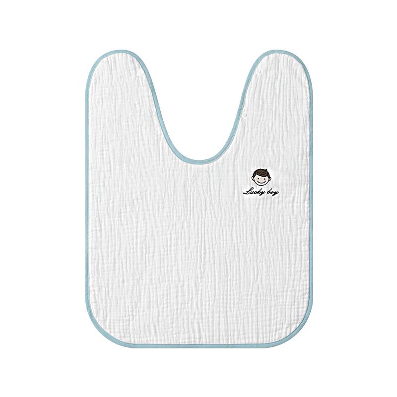 Children's toothbrushing bibs, child bibs, baby washcloths, pure cotton face wash multifunctional towels, face wipes and saliva wipes