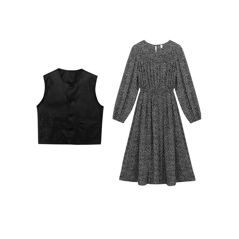 菡薇妮碎花2020初秋季新款连衣裙 菡薇妮连衣裙