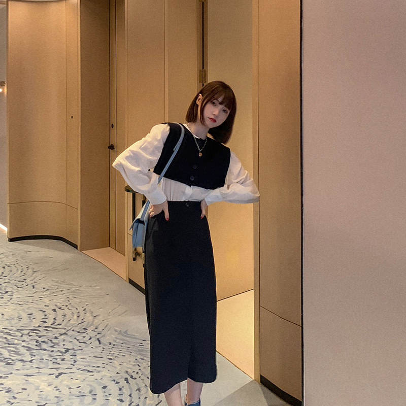 菡薇妮西装女2020年初秋新款半身裙 菡薇妮半身裙