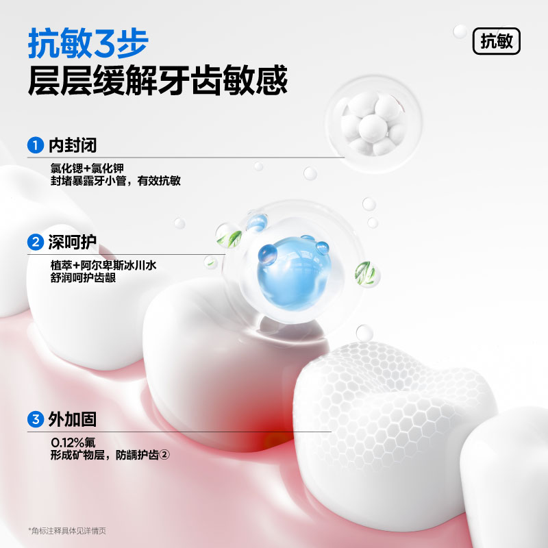 参半益生菌锁白牙膏清新口气亮白正品口腔清洁美白牙膏官方旗舰店