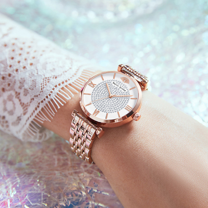 啊玛尼满天星手表女士ins martinscrose国产腕表