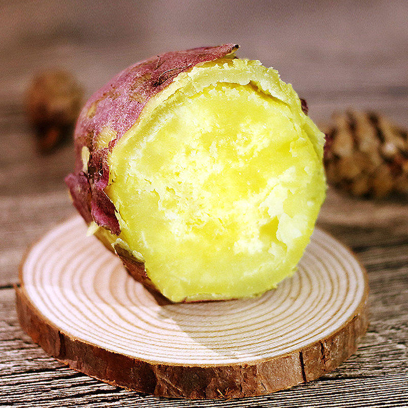 海南澄迈桥头富硒地瓜新鲜板粟山芋 果缘芬番薯