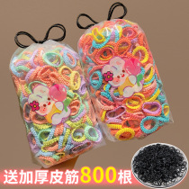 High face value without injury to hair Hair Rubber Fascia Children Hair Accessories High Elastic Head Rope Girl Baby Hair Ring Hair Rope Girl