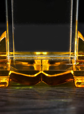 水晶云脚牌位架供祖先古法摆件