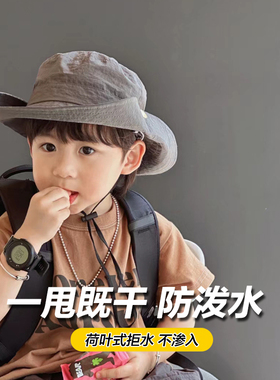 儿童登山帽露营徒步山系风亲子款