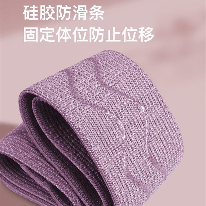弹力带瑜伽翘臀圈阻力带女深蹲臀部训练男家用健身拉伸带提臀伸展 - 图0