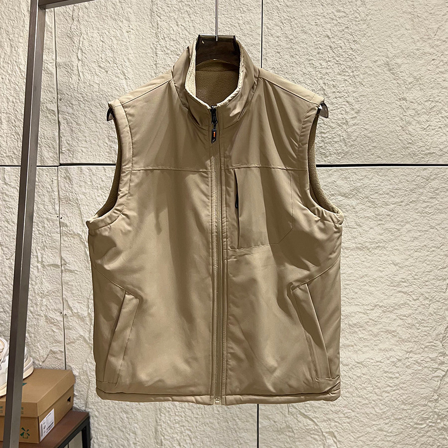 公司单！双面穿！秋冬男士多口袋户外立领马甲防风保暖摇粒绒背心,淘宝优惠券,粉丝福利购,淘宝优惠卷