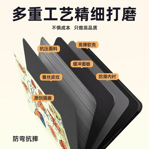 适用于荣耀平板x9/x9pro保护套8/x8保护壳8/x8全包gt/pro/magicpad3/2华为v9/v9pro/v7/z5/z6全包v8畅玩5/6/7 - 图3