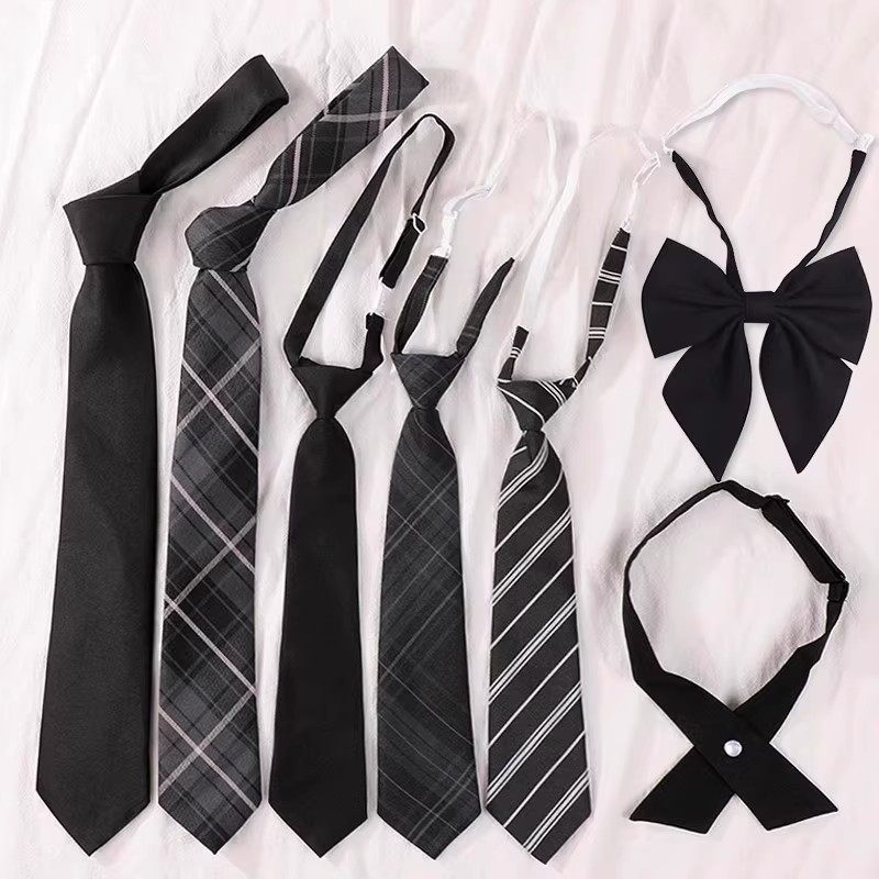 领带免打女款黑色配饰衬衫装饰蝴蝶结领结学生学院jk风制服女士,淘宝优惠券,粉丝福利购,淘宝优惠卷