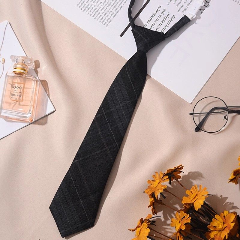 领带免打女款黑色配饰衬衫装饰蝴蝶结领结学生学院jk风制服女士,淘宝优惠券,粉丝福利购,淘宝优惠卷