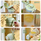 Large-capacity straw drinking cup with high temperature resistance in summer