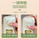 Beautiful girl's straw glass cup is compact and portable