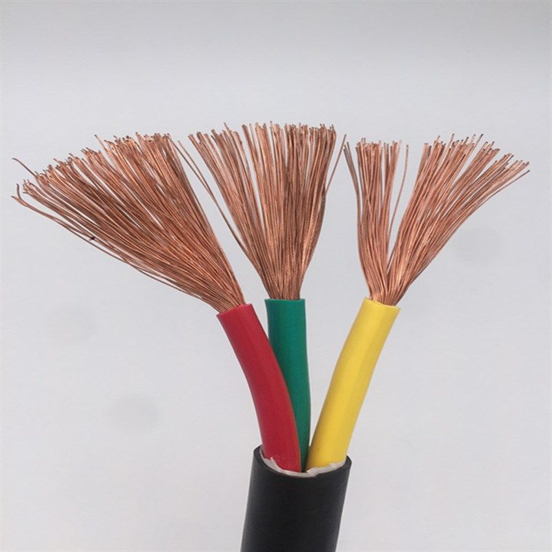 国标纯铜软丝RVV2 3 4 5芯1 1.5 2.5 4 6 10平方电线电缆三相四线,淘宝优惠券,粉丝福利购,淘宝优惠卷