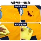 Детский нагрудник, водонепроницаемый художественный фартук для детского сада, делается под заказ, с печатью вашего логотипа, анти-грязь, сзади на завязках