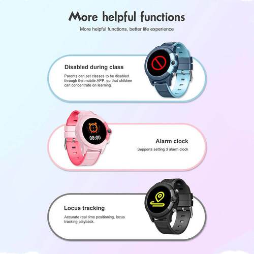 D36 4G Kids Smart Watch SIM Card GPS Video Call SOS Location - 图3