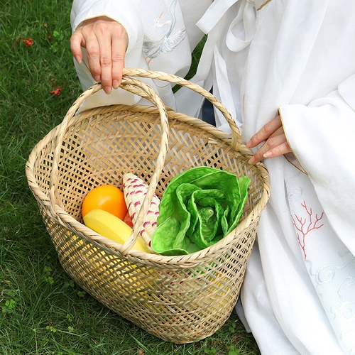 Баскетбольный баскетбол баскетбол баскетбол баскет -корзина бамбука продукты фруктовые корзины плетение баскетбола баскетбол дом собирает баскетбол