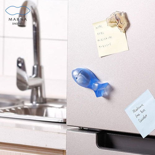 日本MARNA厨房用品家用大全神器小鱼菜水果刀磨刀器冰箱贴磨刀石 - 图0