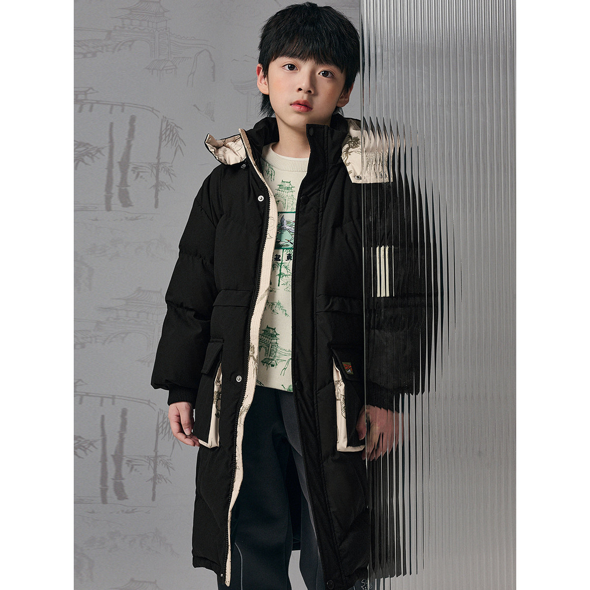 【太阳系列】太平鸟童装男童羽绒服 minipeaceoutlets店羽绒服