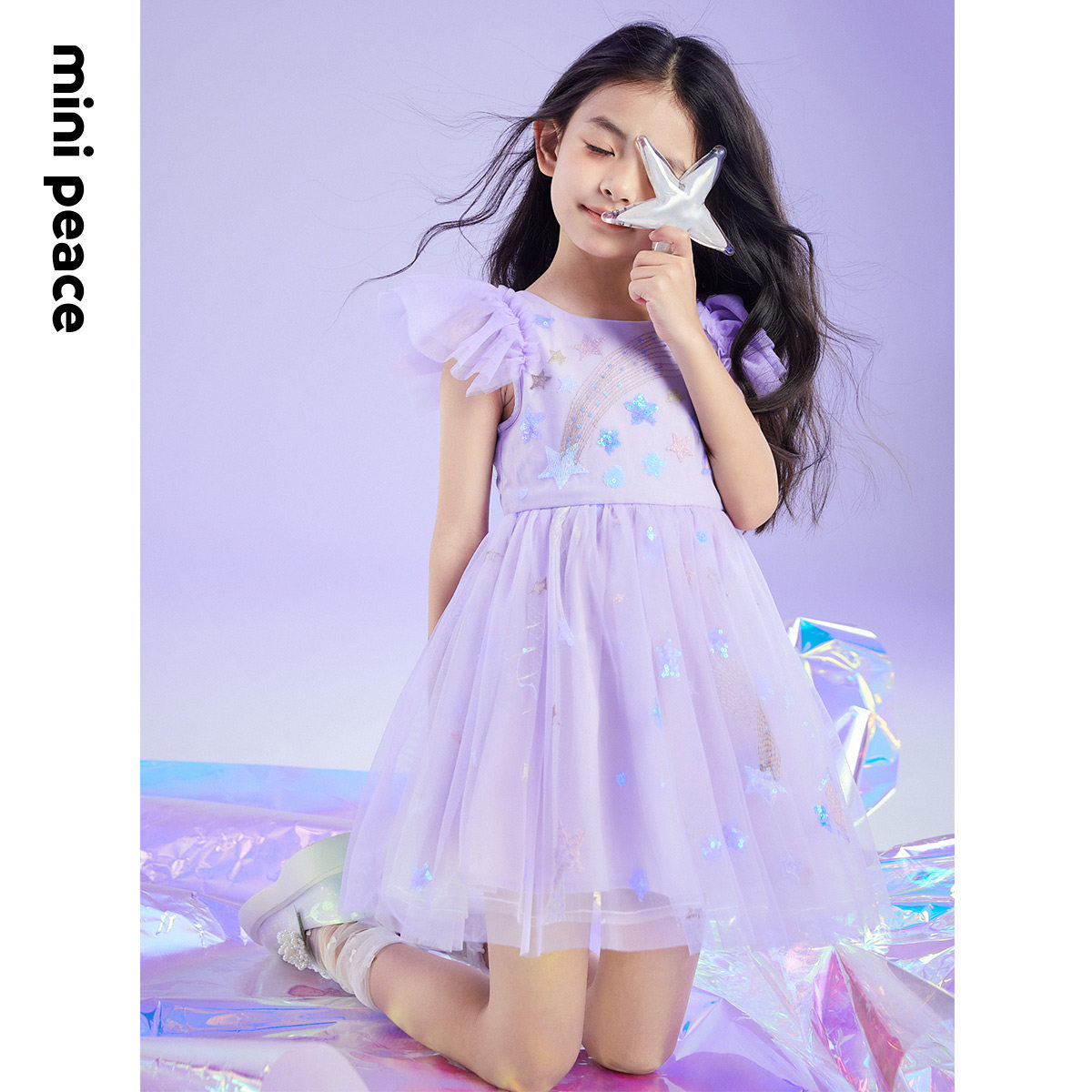 minipeace太平鸟童装夏奥莱公主裙 minipeaceoutlets店连衣裙