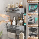 Bathroom triangle storage shelf