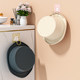 Basin hook without hole punching wall hanging storage hanging basin artifact