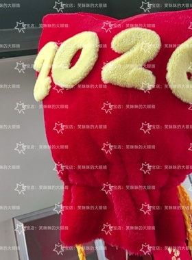 2026新年户外橱窗瀑布美陈摆件