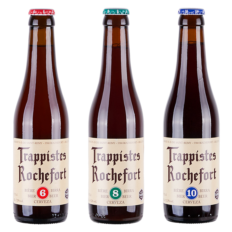 【进口】Rochefort罗斯福10号330ml*5瓶比利时修道院精酿啤酒整箱 - 图0