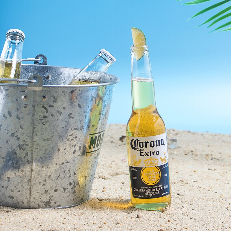 【进口】科罗娜啤酒355ml*24瓶墨西哥Corona精酿拉格黄啤临期整箱