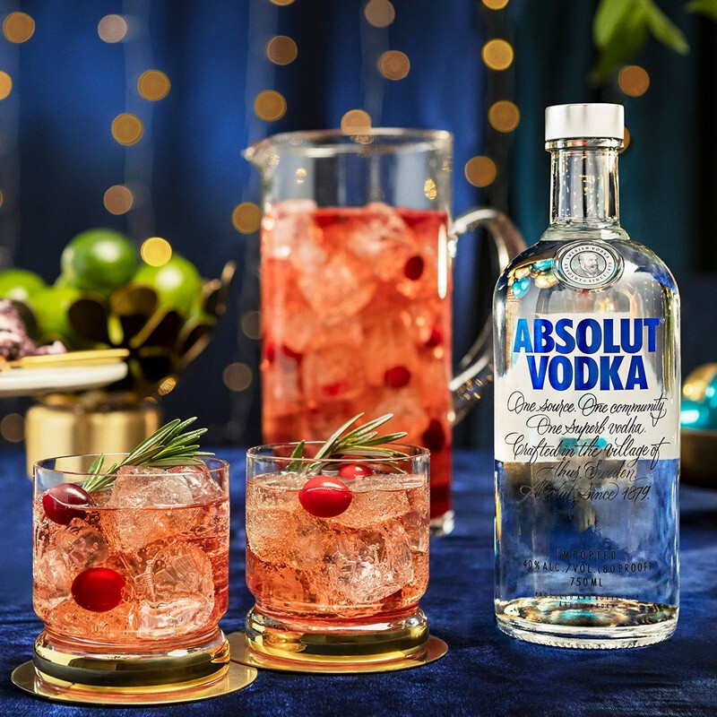 【进口】绝对伏特加Absolut Vodka原味700ml洋酒40度烈酒鸡尾基酒-图1