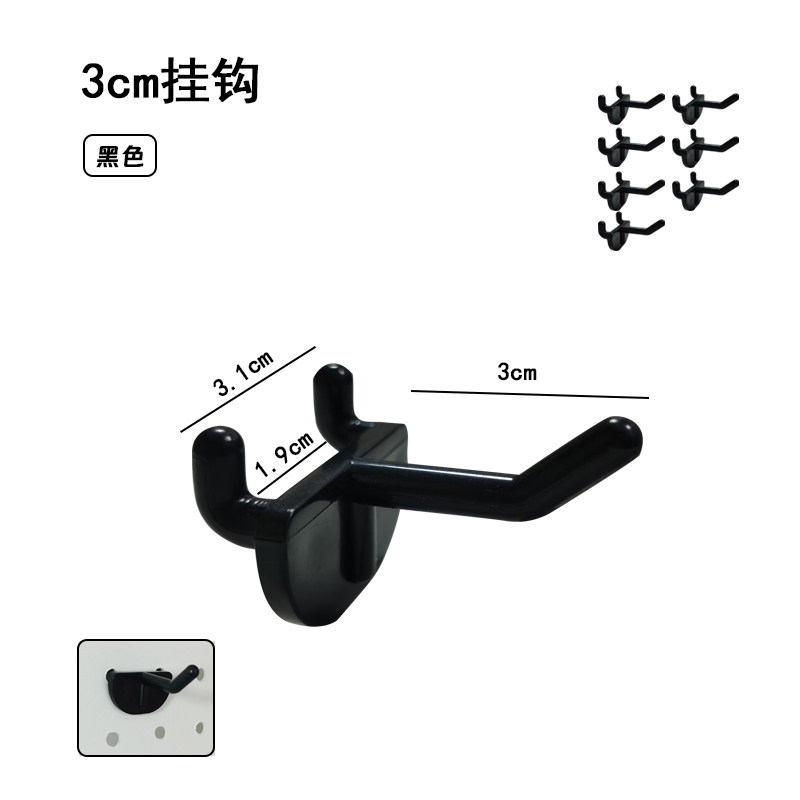 Accessories hook hole board bookshelves for bookshelf storage desk round hole hanging board without hole drilling hook