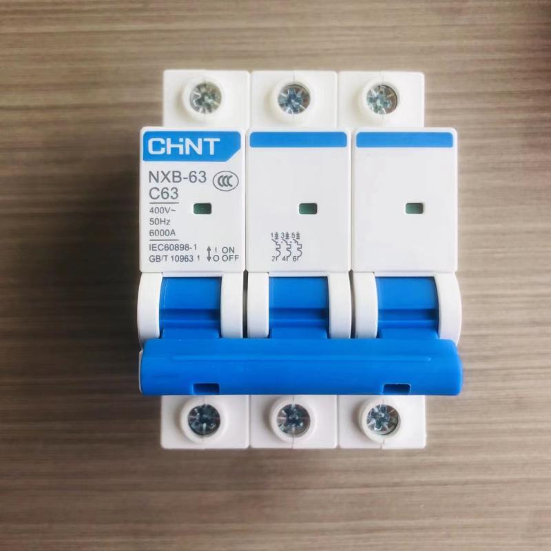 正泰空气开关断路器1P2P3P4P家用小型空开NXB-63 C32A40A63A100A - 图2