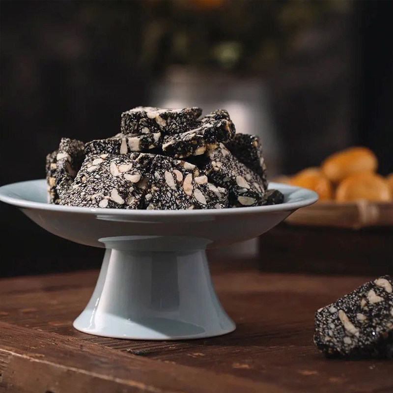 手工制作黑芝麻糖芝麻酥黑芝麻片安徽特产黑芝麻薄片花生麻糖零食,淘宝优惠券,粉丝福利购,淘宝优惠卷