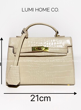 露米轻奢小香风皮包桌面摆件