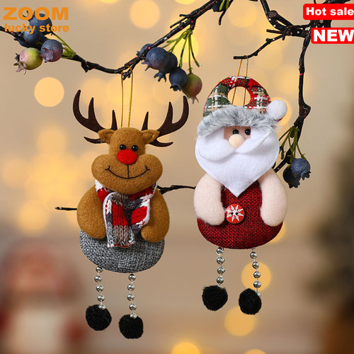 Christmas tree decorations,Santa Claus Ornaments,Hanging - 图0
