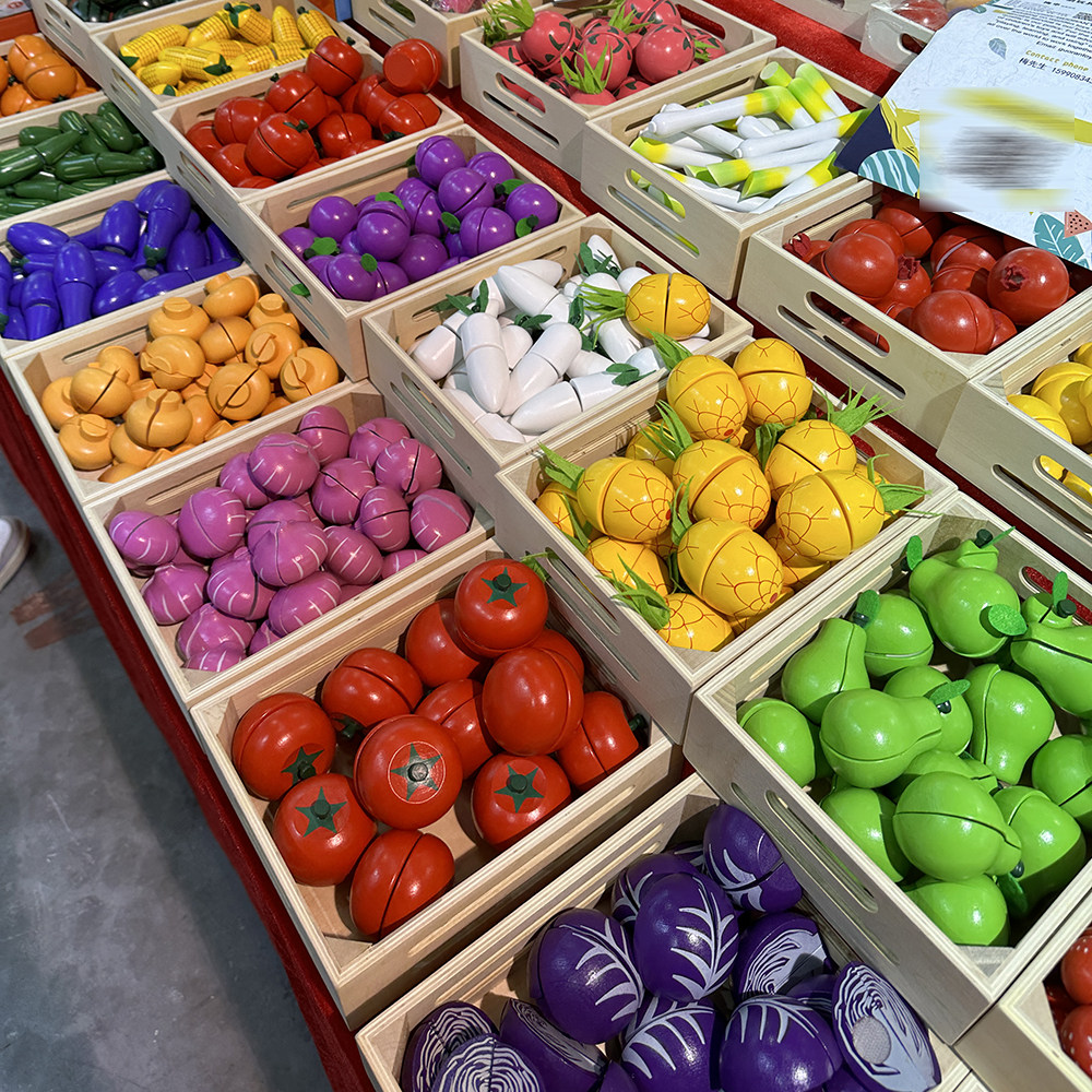 魔术贴切切看蔬菜水果切切乐木制早教食物认知玩具,淘宝优惠券,粉丝福利购,淘宝优惠卷