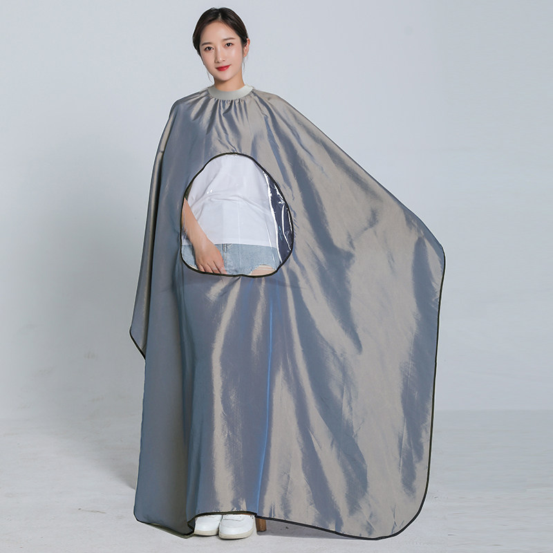 高档硅胶领理发围布发廊剪发防静电不粘发围布美发店发型师定制,淘宝优惠券,粉丝福利购,淘宝优惠卷