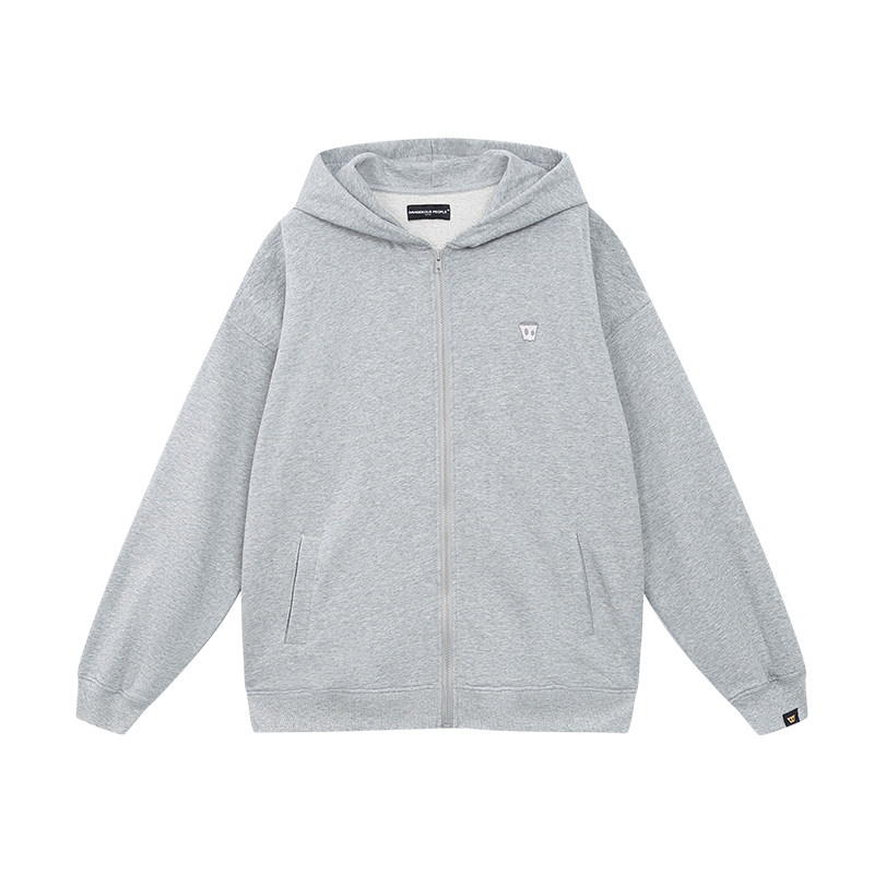 Dangerouspeople薛之谦dsp基础百搭小绣标休闲宽松潮开衫连帽卫衣,淘宝优惠券,粉丝福利购,淘宝优惠卷