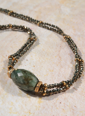 BohemianRhapsodie祖母绿项链