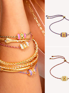 MYABAY珐琅彩转运珠吊坠手绳